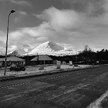 Mountain B&W