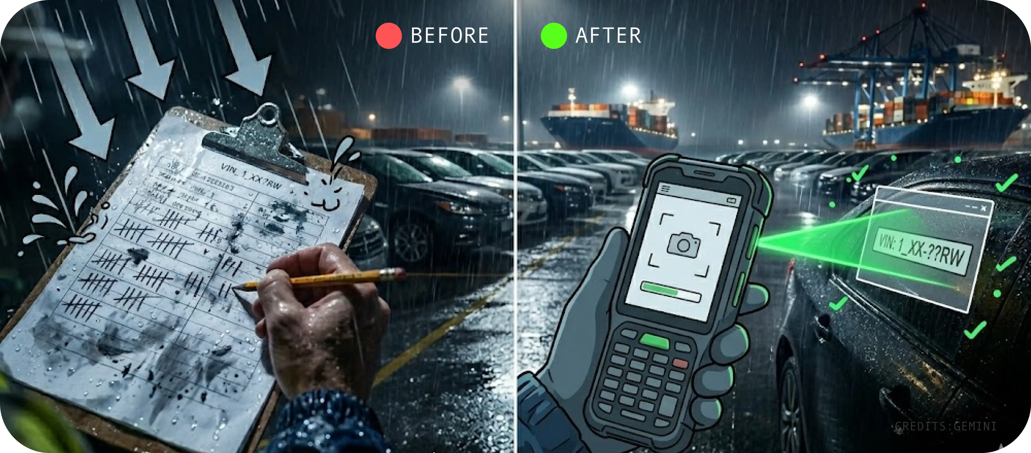Before & AFter WWL
